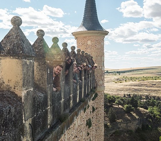 Festung in Segovia.